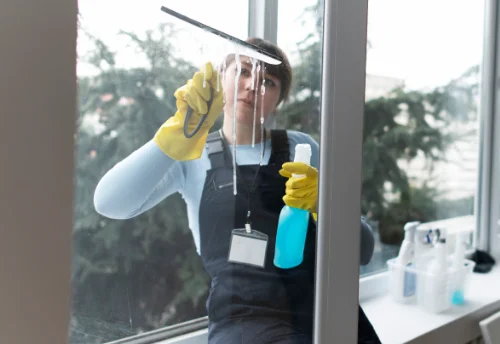 Nettoyage de vitres intérieures et extérieures à Vallon-en-Sully